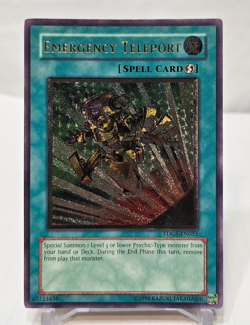 ULTIMATE Rare Emergency Teleport TDGS-EN053 Unlimited Yugioh 7684 - Image 1