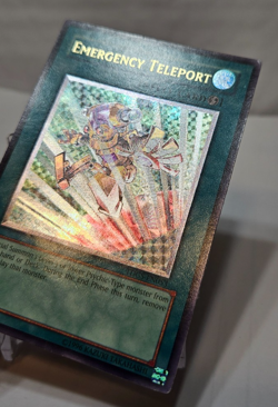 ULTIMATE Rare Emergency Teleport TDGS-EN053 Unlimited Yugioh 7684 - Image 3