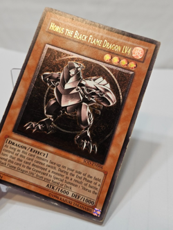 ULTIMATE Rare Horus the Black Flame Dragon LV4 SOD-EN006 Unlimited Yugioh 7681 - Image 4