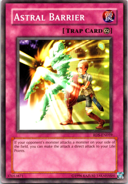 1996 YuGiOh Astral Barrier Rise of Destiny RDS-EN059 Unlimited Common TCG - Image 1