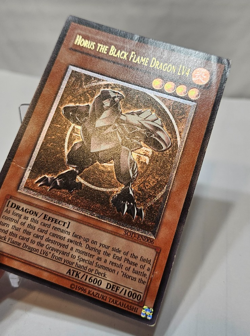 ULTIMATE Rare Horus the Black Flame Dragon LV4 SOD-EN006 Unlimited Yugioh 7680 - Image 3