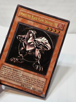 ULTIMATE Rare Horus the Black Flame Dragon LV4 SOD-EN006 Unlimited Yugioh 7680 - Image 4