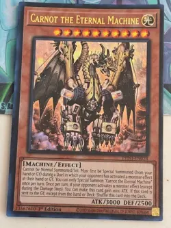 Yugioh 1x Carnot the Eternal Machine Ultra PHNI-EN024 Phantom Nightmare 1st Ed - Image 2