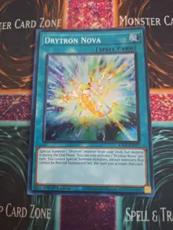 Yugioh Drytron Nova RA04-EN097 Super Rare 1st Edition Near Mint - Image 1