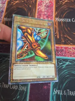 Yugioh Left Leg of the Forbidden One MP24-EN003 Quarter Century Secret 1st Ed NM - Image 2
