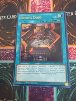 Yugioh Shien's Dojo RA04-EN088 Ultra Rare 1st Edition Near Mint - Image 1