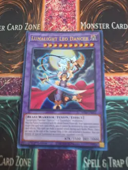 Yugioh Lunalight Leo Dancer RA04-EN053 Ultra Rare 1st Edition Near Mint - Image 1