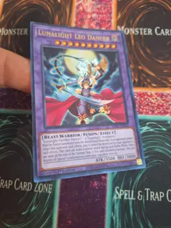 Yugioh Lunalight Leo Dancer RA04-EN053 Ultra Rare 1st Edition Near Mint - Image 2