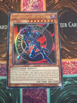 Yugioh Dark Magician of Chaos YGLD-ENC02 Ultra Rare 1st Edition Near Mint - Image 1