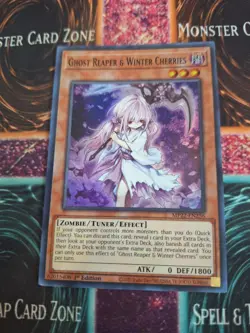 Yugioh Ghost Reaper & Winter Cherries MP22-EN256 Super Rare 1st Edition NM - Image 1