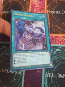 Yugioh Onomatopaira RA04-EN089 Ultra Rare 1st Edition Near Mint - Image 2