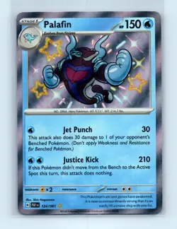 Pokemon tcg SV: Paldean Fates Palafin Near Mint or Better - Image 1