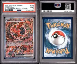 2025 Pokemon Oricorio ex #024 PSA 9 Mint Ultra Premium Collection Promo MEP EN - Image 3