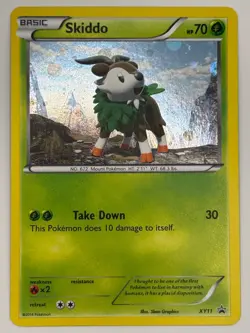 Skiddo XY11 Holo NM/M P XY Promo Pokemon - Image 1