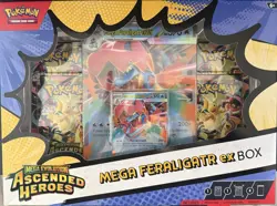 Pokemon TCG Mega Evolution—Ascended Heroes Feraligatr ex Promo Box 2026 - Image 1