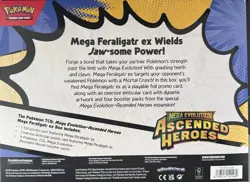 Pokemon TCG Mega Evolution—Ascended Heroes Feraligatr ex Promo Box 2026 - Image 2