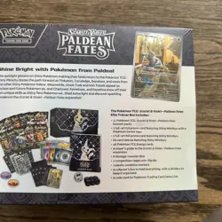 Pokemon Center Exclusive Paldean Fates Elite Trainer Box FACTORY SEALED PC ETB - Image 3