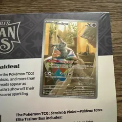 Pokemon Center Exclusive Paldean Fates Elite Trainer Box FACTORY SEALED PC ETB - Image 4