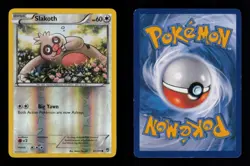REVERSE HOLO SLAKOTH COMMON 81/111 LP POKEMON - Image 3