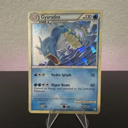 The Pokemon Company Pokemon TCG Gyarados 4/123 HeartGold SoulSilver Holo Eng - Image 1