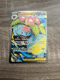 Mega Venusaur EX 155/132 Mega Evolution ENGLISH Pokemon TCG Card - Image 1