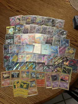 Massive Pokemon Card Collection - Rainbow, Gold, Illustration Rares, Ex, V, Vmax - Image 1