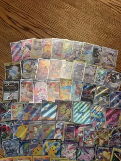 Massive Pokemon Card Collection - Rainbow, Gold, Illustration Rares, Ex, V, Vmax - Image 3