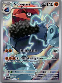 Probopass 096/088 Holo Illustration Rare Perfect Order Pokemon Near Mint - Image 1
