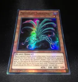 Predaplant Sarraceniant - FUEN-EN001 - Super Rare - 1st Edition - Yugioh - Image 1