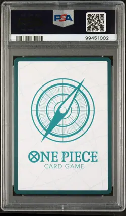 2022 ONE PIECE OP01-ROMANCE DAWN ALTERNATE ART DON!! CARD PSA 10 - Image 2
