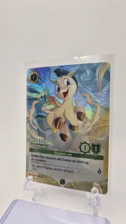 Pegasus - Gift for Hercules 1/C2 EN-9 Disney Lorcana Challenger Promo - Image 3