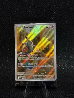 The Pokemon Company Mimikyu 075 SVP Scarlet & Violet Promo Holo English sealed - Image 1