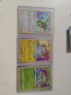 Pokemon TCG Rayquaza Celebi and Raikou Art Card Set of 3 - Image 1