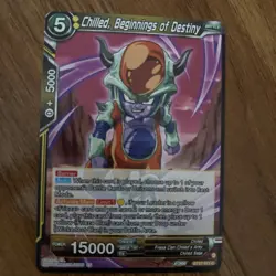 Dragon Ball Super Card Freiza Game Chilled Beginnings of Destiny Rare Card - Image 1