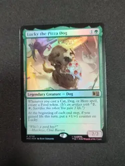 Lucky The Pizza Dog - 726 - MTG: Marvel Super Heroes - Rare - FOIL - Image 1