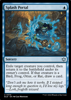 Splash Portal - NM MTG BLB - Bloomburrow 0074 - Image 1