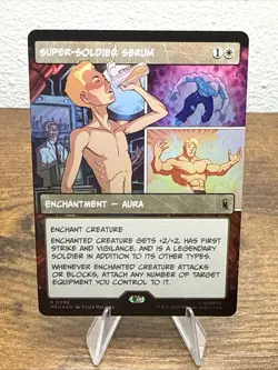 Super-Soldier Serum (Borderless) Marvel Super Heroes Foil - Image 1