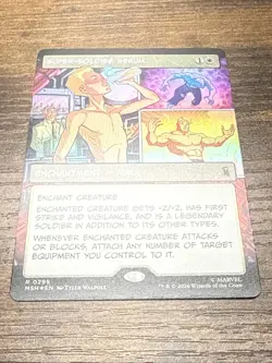 Super-Soldier Serum (Borderless) Marvel Super Heroes Foil - Image 3