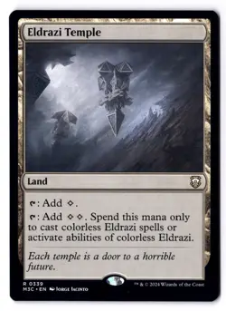 Eldrazi Temple NM* Modern Horizons 3 Commander ENGLISH 0339 mtg -UnltdCards - Image 1