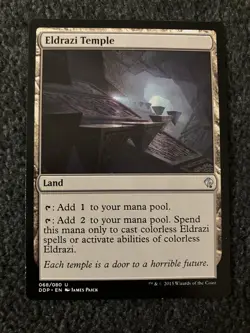 Magic The Gathering MTG - Eldrazi Temple - Duel Decks - Image 1