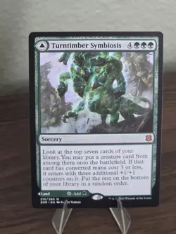 MTG Turntimber Symbiosis Zendikar Rising Regular - Image 1