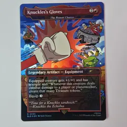 Knuckles's Gloves - The Reaver Cleaver (Rainbow Foil) 2095 Secret Lair MTG NM - Image 1