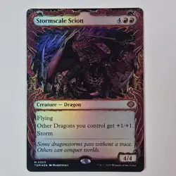 Stormscale Scion (Showcase) 303 Tarkir: Dragonstorm Magic: The Gathering Foil NM - Image 1