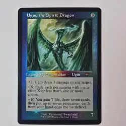 Ugin, the Spirit Dragon (Retro Frame) 1 Foil MagicFest Cards MTG NM - Image 1