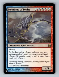 Dominus of Fealty 194 Regular Rare The List Reprints Magic: The Gathering LP - Image 1