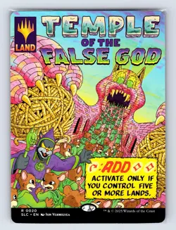 Temple of the False God 20 Regular Secret Lair Countdown Kit MTG NM - Image 1