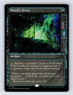 Witch's Oven (Rainbow Foil) 1762 Secret Lair Drop Series Magic: The Gathering NM - Image 1