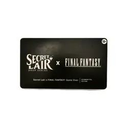 Secret Lair x Final Fantasy MTG Game Over Foil Edition English Sealed - Image 1