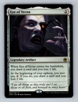 Eye of Vecna 243 Regular Adventures in the Forgotten Realms MTG NM - Image 1