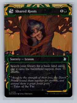 Shared Roots 58 Foil Secrets of Strixhaven: Mystical Archive MTG NM - Image 1